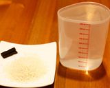 離乳食初期　昆布出汁の１０分粥　圧力鍋作り方1写真
