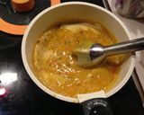 緑黄色野菜と豆乳のスープ作り方3写真