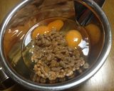 とろ〜り納豆卵オムレツ♪( ´▽`)作り方1写真