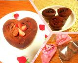 明治ミルクチョコ＊イチゴチョコケーキ作り方7写真