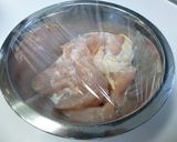 我が家の黄金比☆照り焼きチキン作り方1写真