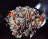 具だくさん!!簡単ミートソースパスタ作り方3写真