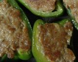 材料3つで超簡単ピーマンの肉詰め作り方6写真
