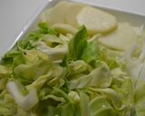 キャベツのポタージュ~豆乳入り~作り方1写真