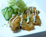 我が家の黄金比☆照り焼きチキン作り方5写真