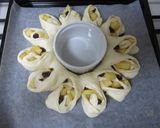 可愛いお花のアップルリングパン♪作り方10写真