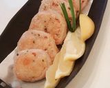 れんこん+ひき肉deカナッペ風サンド作り方5写真