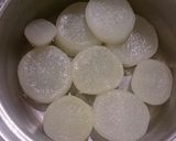 大根と豚バラの梅煮作り方6写真