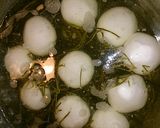 白玉団子＆糸昆布のｽｰﾌﾟ作り方3写真