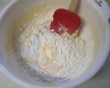 胡桃＆フルーツのホワイトチョコケーキ♫作り方5写真