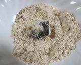 黒豆煮リメイク♡裏ワザで✿薄皮黒豆饅頭作り方5写真