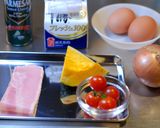 とろ～りチーズのかぼちゃオムレツ作り方1写真