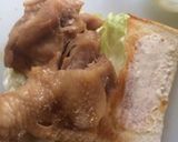 両面トーストのホットサンド、照り焼き作り方3写真