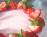 ひな祭りに＾＾いちごのレアチーズケーキ作り方10写真