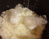 イカ刺し温玉丼作り方1写真