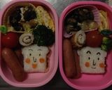 キャラ弁おにぎり13…しょくぱんまん作り方4写真
