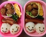 キャラ弁カンタンおにぎり10…ニコちゃん作り方4写真