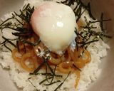 イカ刺し温玉丼作り方5写真