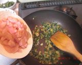 鶏肉と野菜のスパゲッティ^-^/作り方5写真