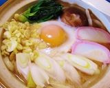 ポカポカ暖まる～酒粕入り鍋焼きうどん♪作り方8写真