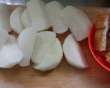 大根と油揚げの炊いたん♪作り方1写真