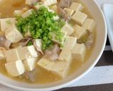 豚バラ肉のさっぱり塩麻婆豆腐！作り方7写真