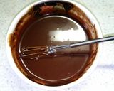 バレンタインにいかが♪板チョコシフォン作り方1写真
