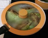 キャベツとひき肉のトマト煮作り方3写真