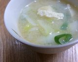 ふとねぎとたけのこ白菜のみそ汁作り方6写真