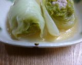 たけのこ白菜で・ロール白菜(豚ひき肉巻)作り方9写真