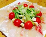 鯛とホタテのカルパッチョ作り方4写真