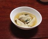 ゆでぎょうざのスープ(簡単)作り方3写真