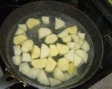 ハム×じゃが芋☆こってり焼肉ダレソテー作り方1写真