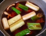 冬は鴨！熱々鴨汁つけ蕎麦❀作り方4写真