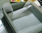 チョコバナナとココナッツのスクエアケーキ作り方1写真