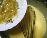 チョコバナナとココナッツのスクエアケーキ作り方3写真