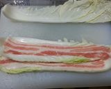 簡単 白菜 鍋作り方3写真