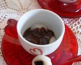 とろーりチョコ白玉カフェソース作り方4写真