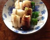 ベーコンと野菜の串焼き作り方3写真