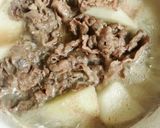 大根と牛肉の味染み煮作り方3写真