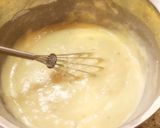 もちふわ♡お餅で苺大福風ホットケーキ作り方3写真