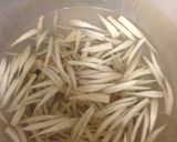 ごぼうと平てんできんぴら風煮作り方1写真