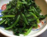 簡単!はやっ!ほうれん草炒め作り方5写真