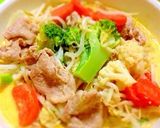 簡単★豚肉と野菜のココナッツミルク煮込み作り方5写真