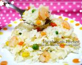 炊飯器不要♡5分で簡単胃袋掴むエビピラフ作り方5写真