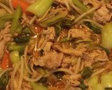 ☆チンゲン菜と豚肉で中華あんかけ☆作り方5写真