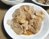 ケシの実入りの煮豚を甘く味付け作り方4写真