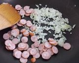 ケチャップライス♪作り方1写真