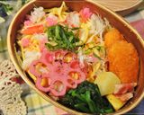 詰めない稲荷寿司風混ぜご飯♪作り方3写真