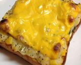 ☆リメイク☆ ポテトサラダトースト作り方4写真